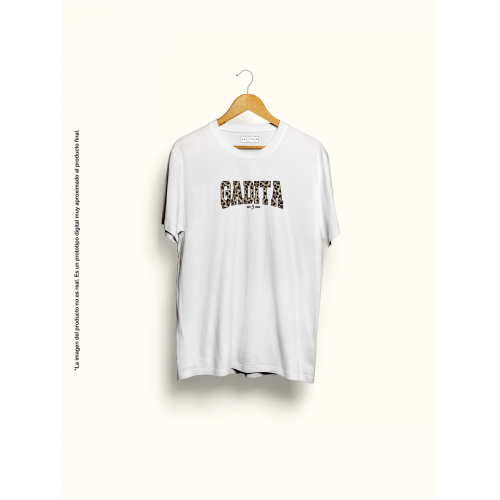 Camiseta unisex blanca...