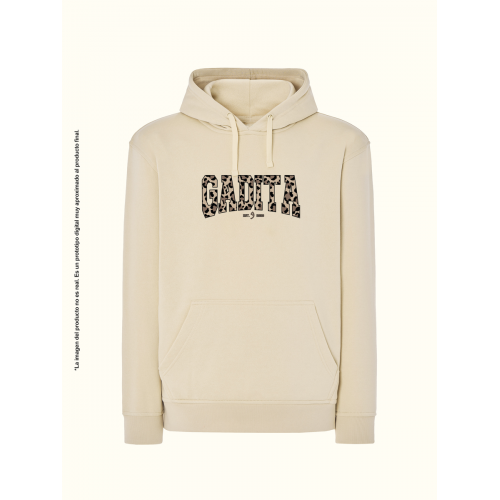 Sudadera unisex beige...