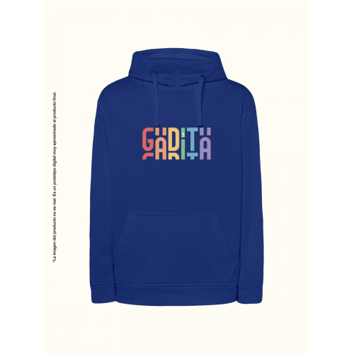 Sudadera unisex azul Gadita...