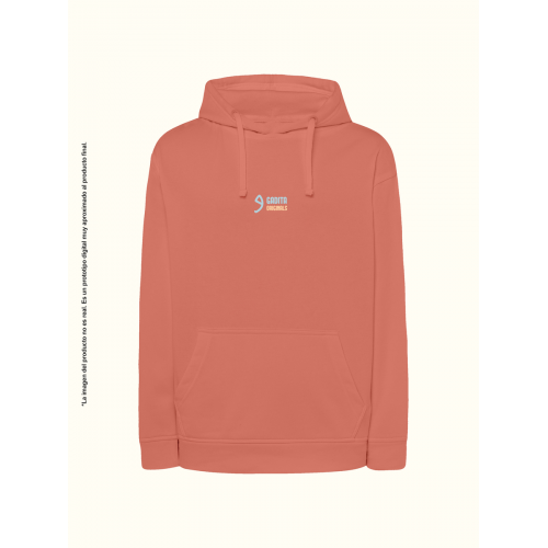 Sudadera unisex naranja Falla