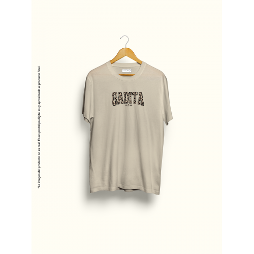 Camiseta unisex beige...