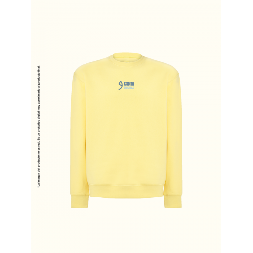 Sudadera unisex amarillo...