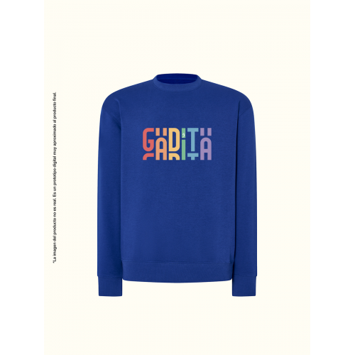 Sudadera unisex azul Gadita...